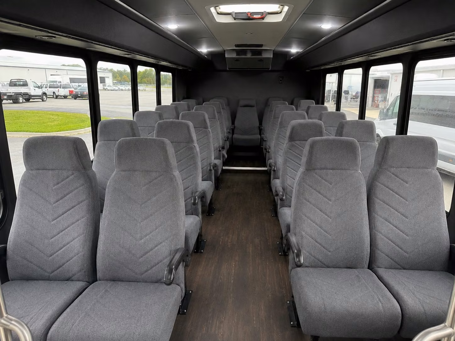 18 passenger minibus inside