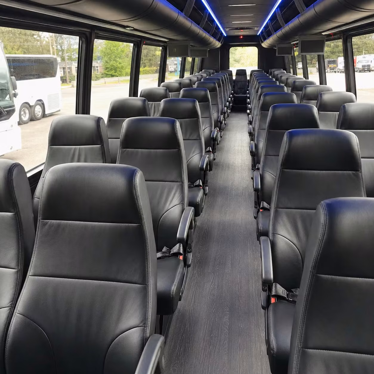 30 passenger minibus inside