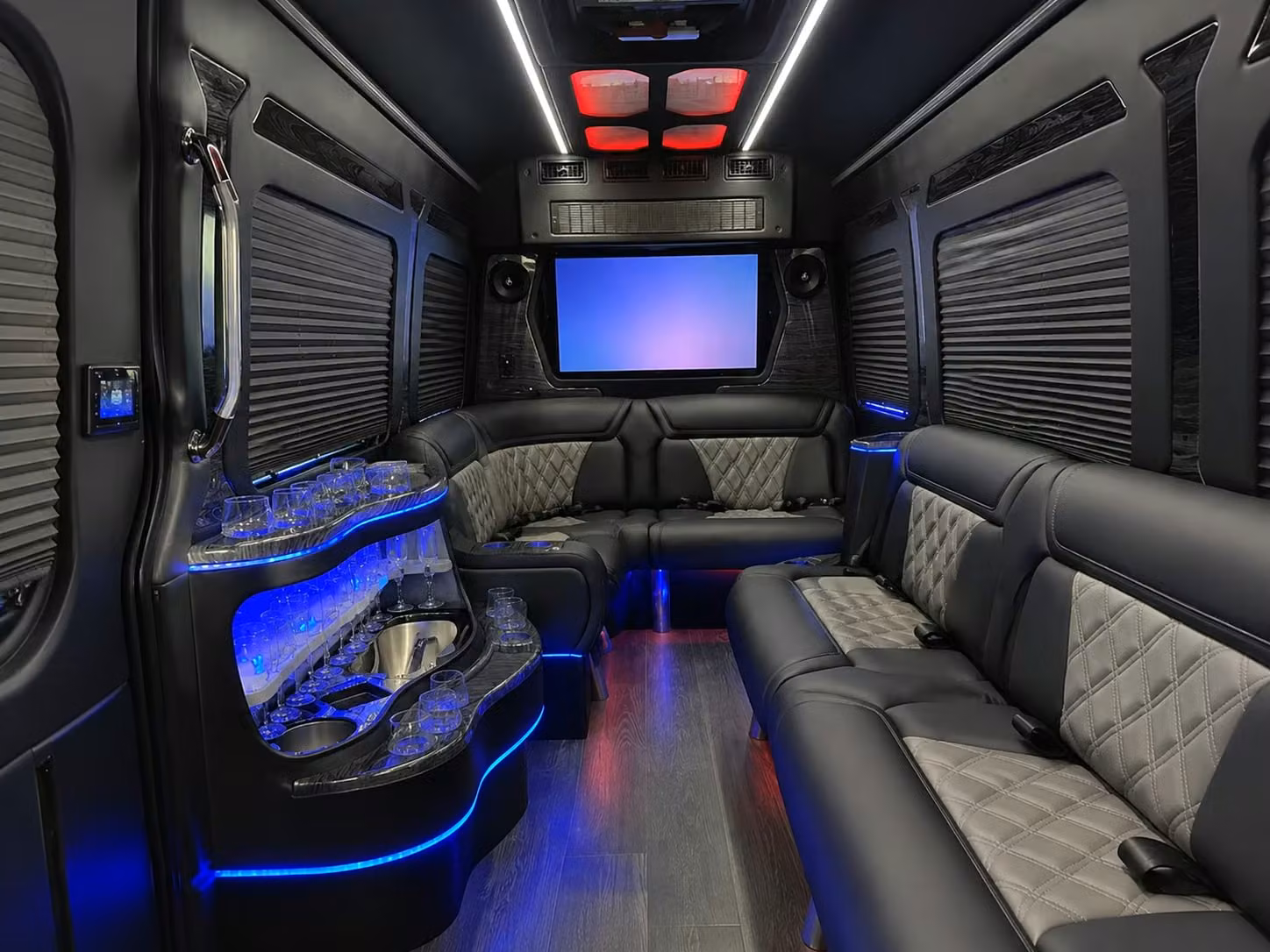 browse sprinter van rentals for el monte prom couples and small vip groups