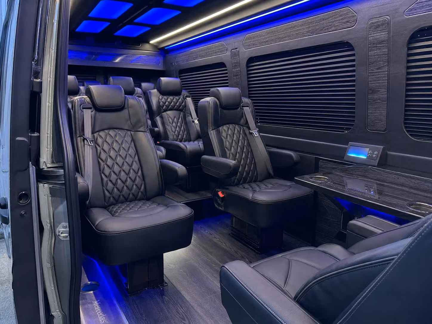 sprinter van transportation for groups and events across el monte