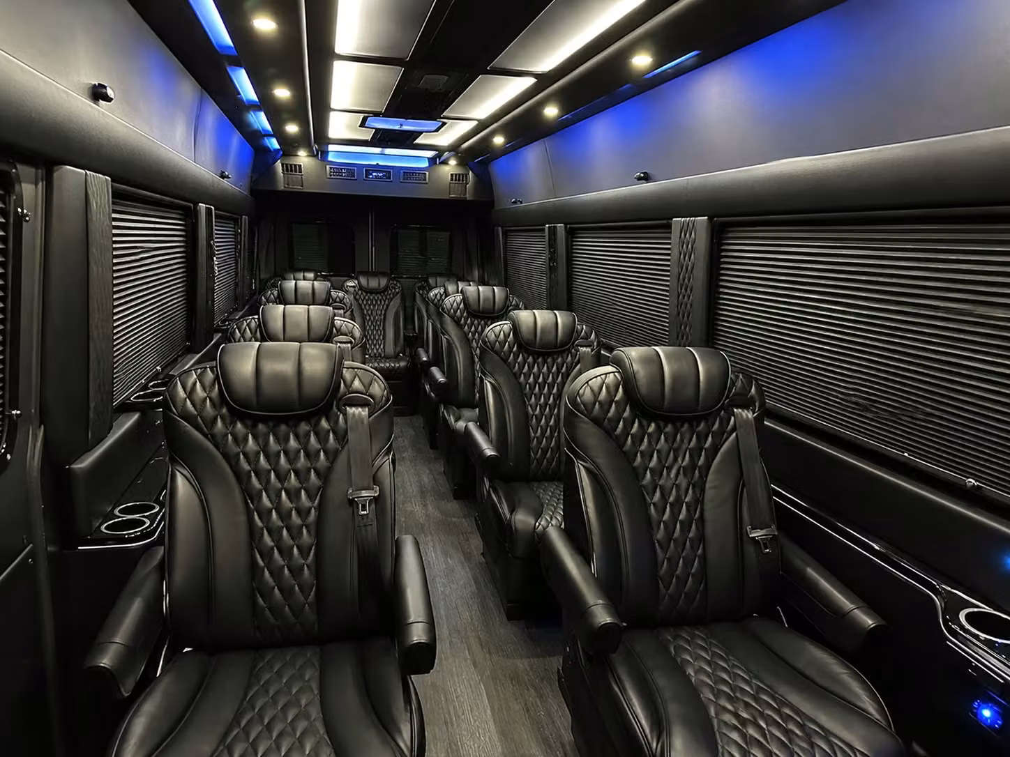 sprinter van with driver interior